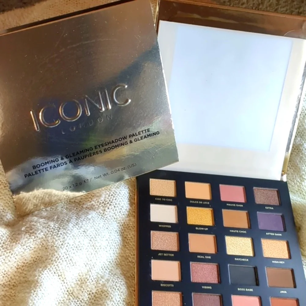 ICONIC London BOOMING & GLEAMING Eyeshadow Palette, 20 x5g/0.05oz